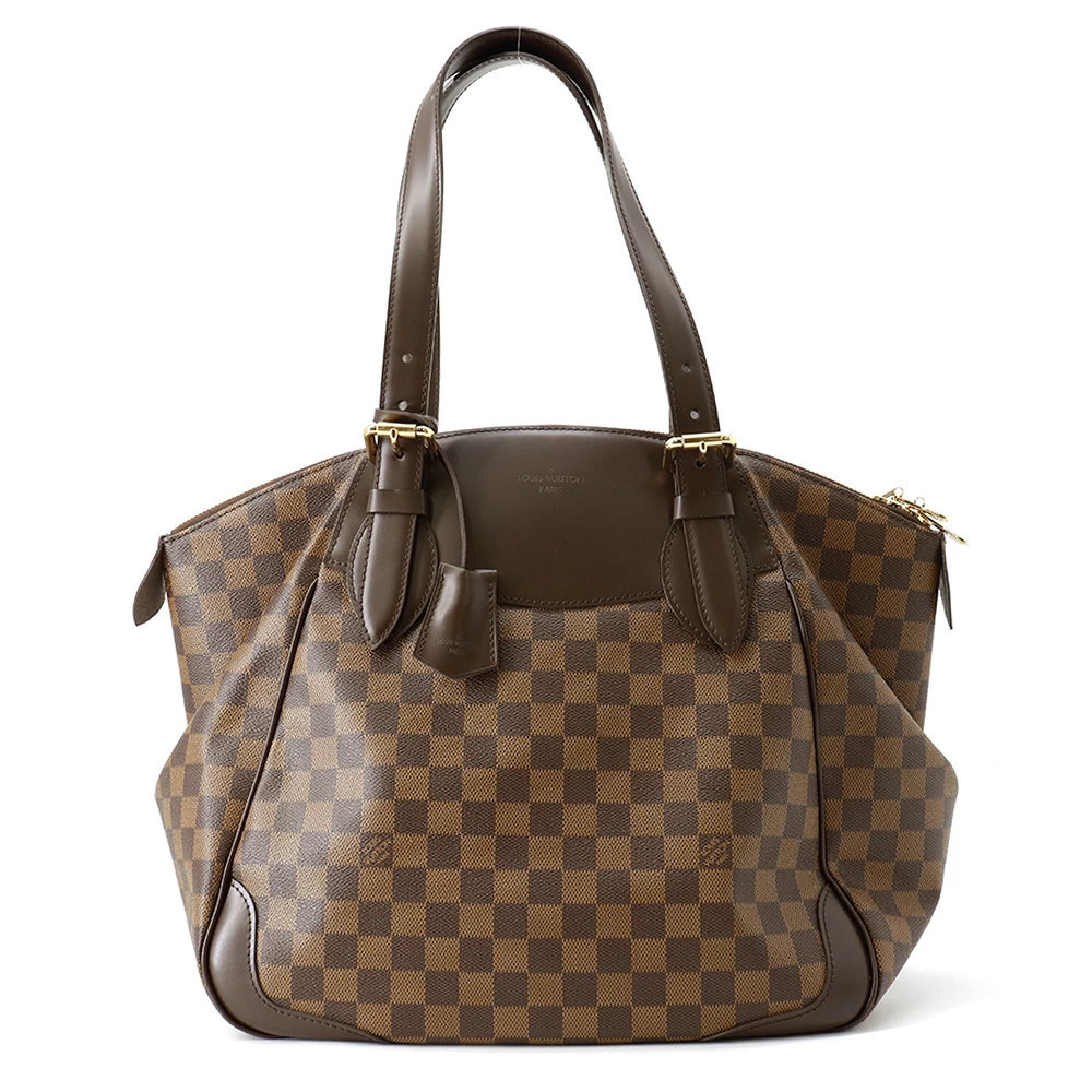 Louis Vuitton Shoulder Bag Damier Ebene Brown Verona